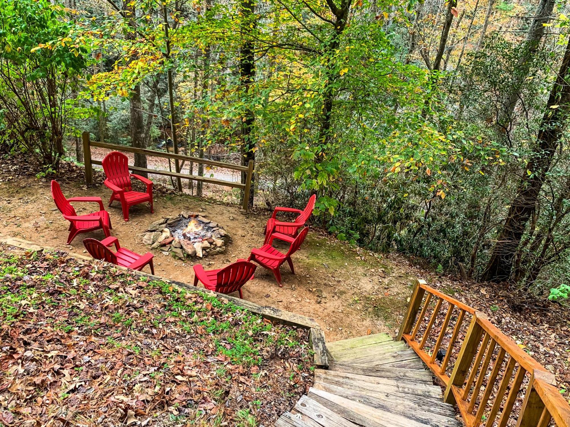 Amazing Creek View Cabin W/ Hot Tub, Firepit & Pool Table Эллиджей Экстерьер фото